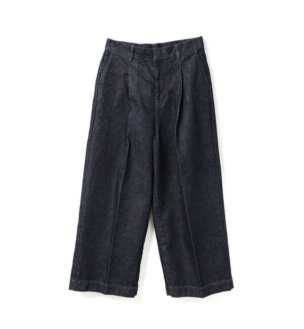 mizuiro ind「mizuiro ind ワイドデニムスラックス」|その他|