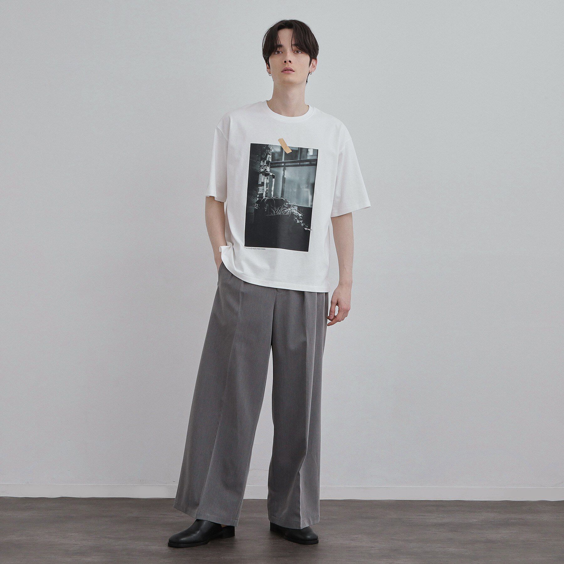 tk.TAKEO KIKUCHI「フォトTシャツ」|Tシャツ・カットソー|