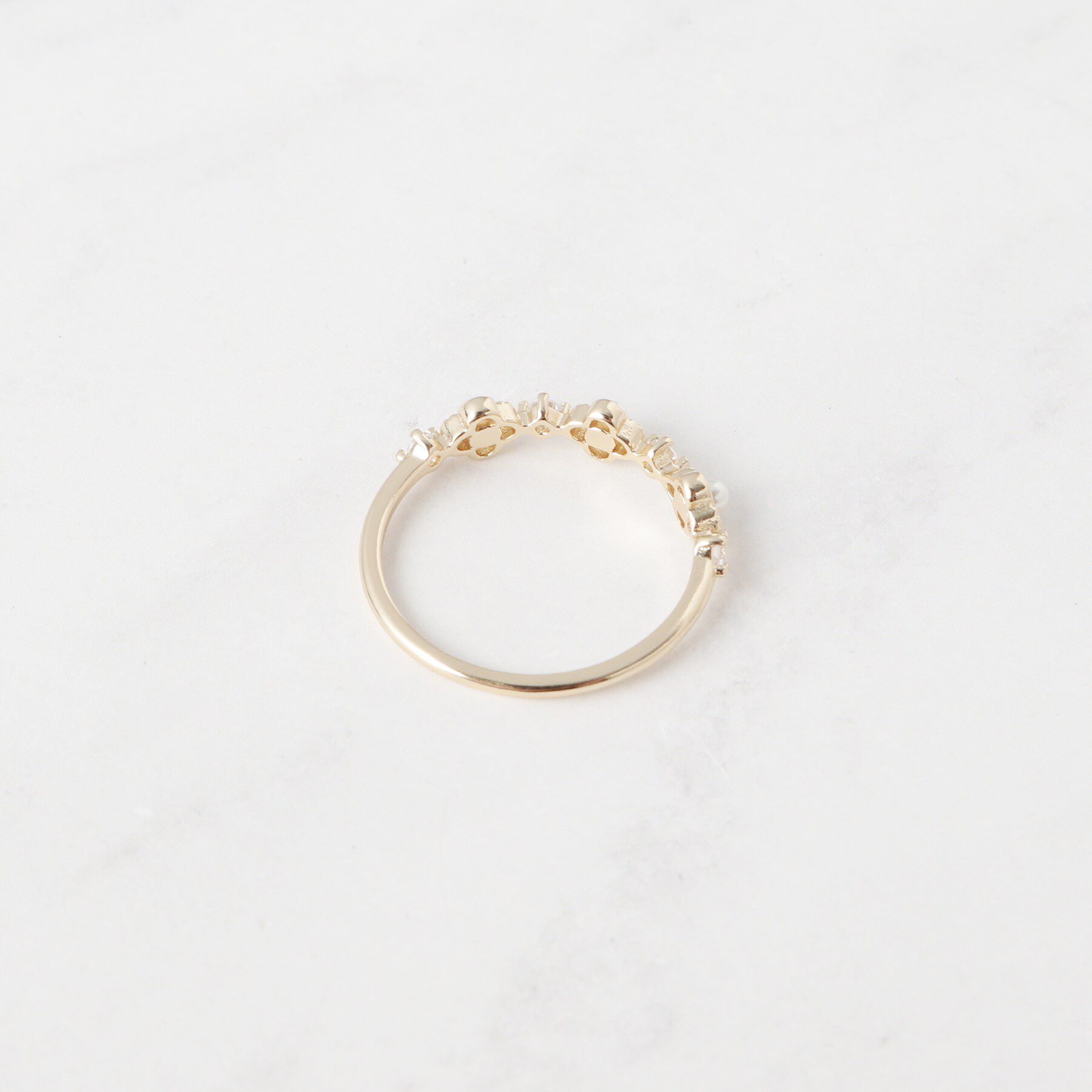 Couture broach「ミニリボンリング」|リング|