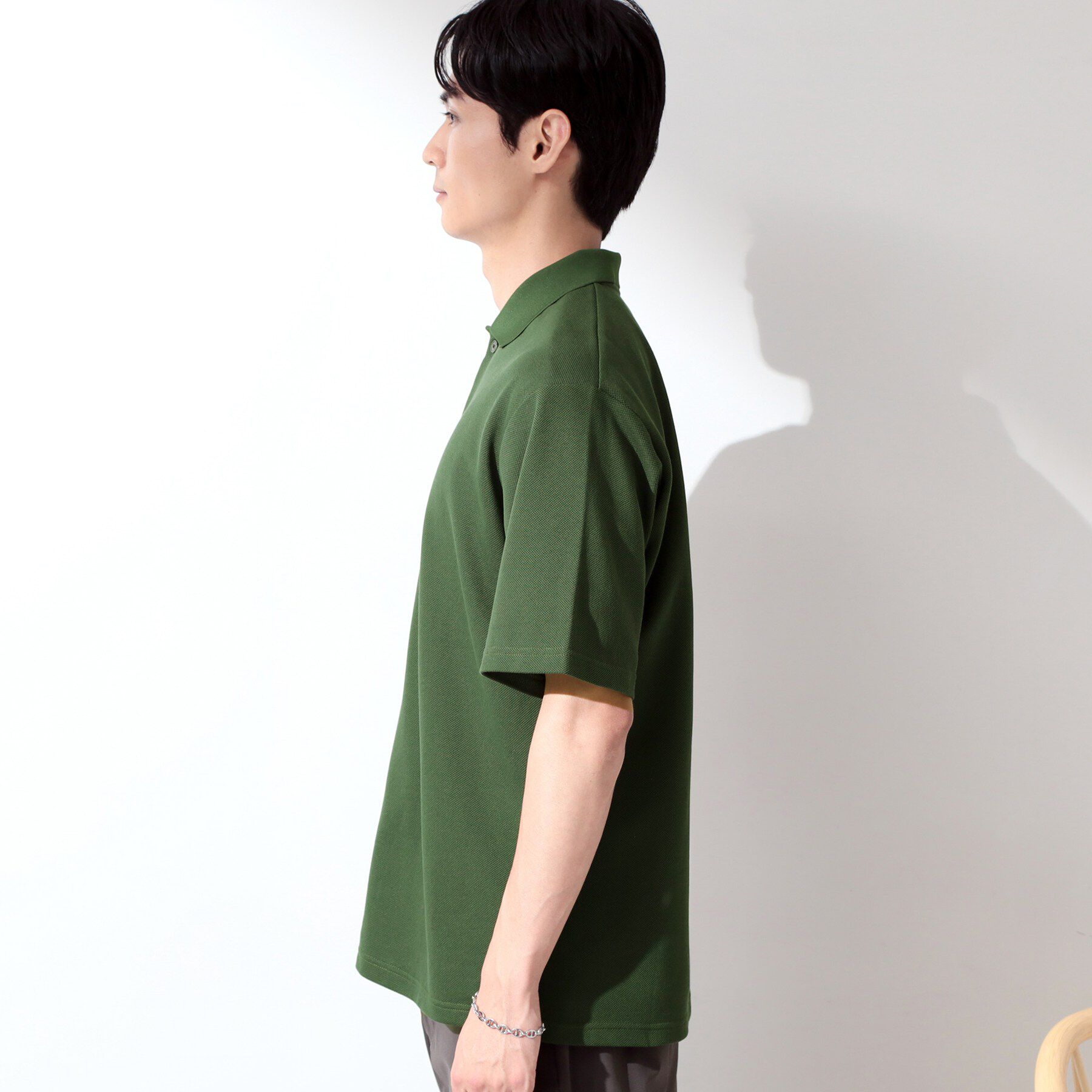 THE SHOP TK「【半袖シャツ＋インナー セットアイテム】カノコ半袖シャツ＆半袖Tシャツ」|カーディガン|