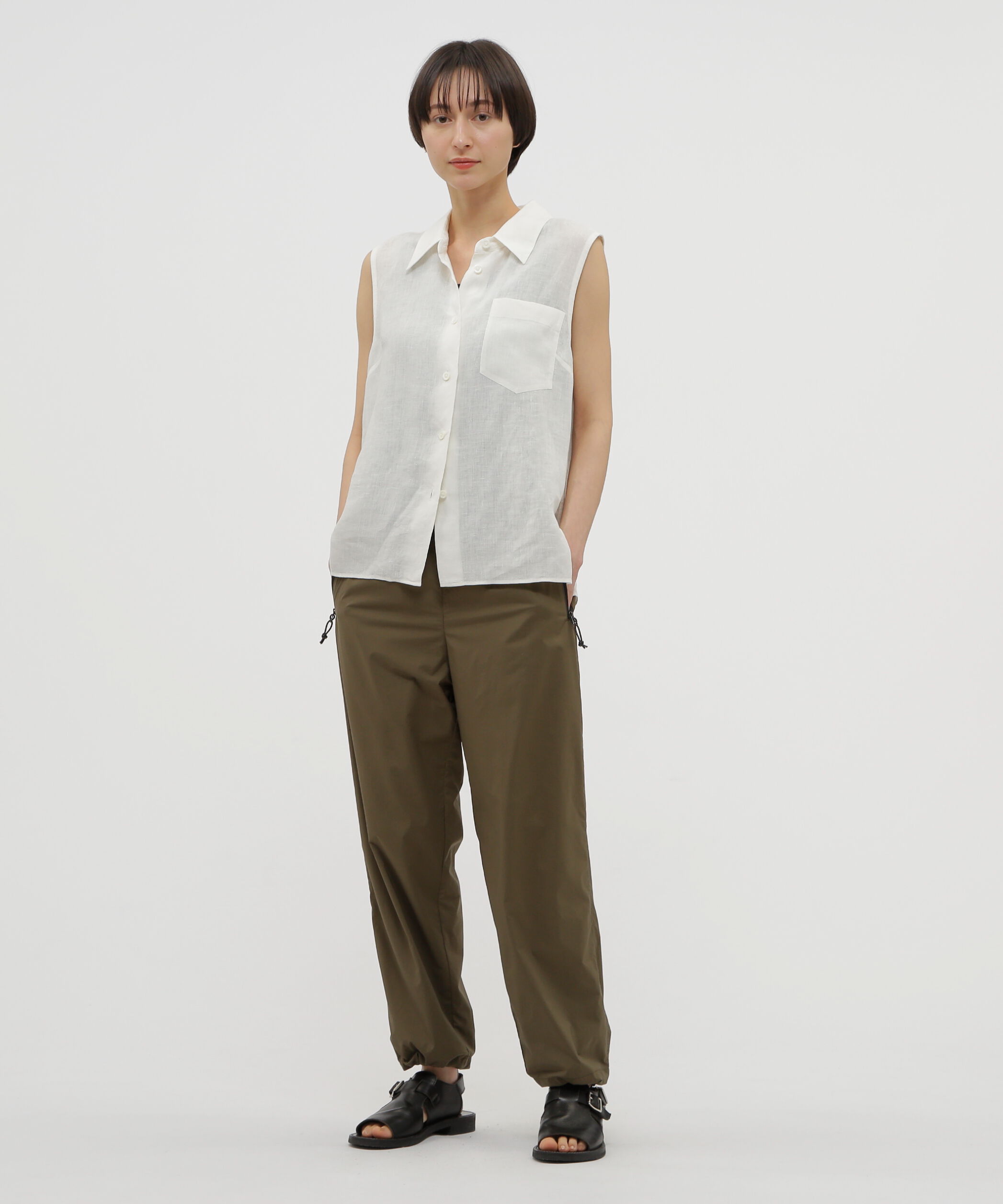  「LINEN CHAMBRAY SHIRT」|シャツ・ブラウス|