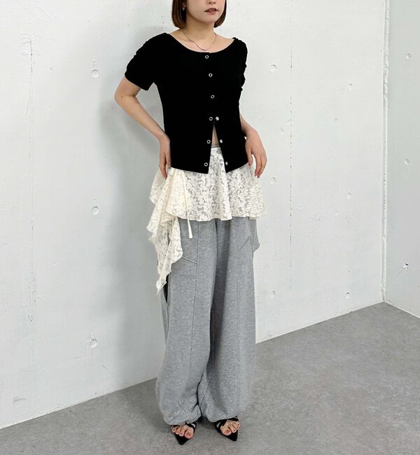 archives「花柄アソートワッフルカットＴＯＰＳ」|Tシャツ・カットソー|