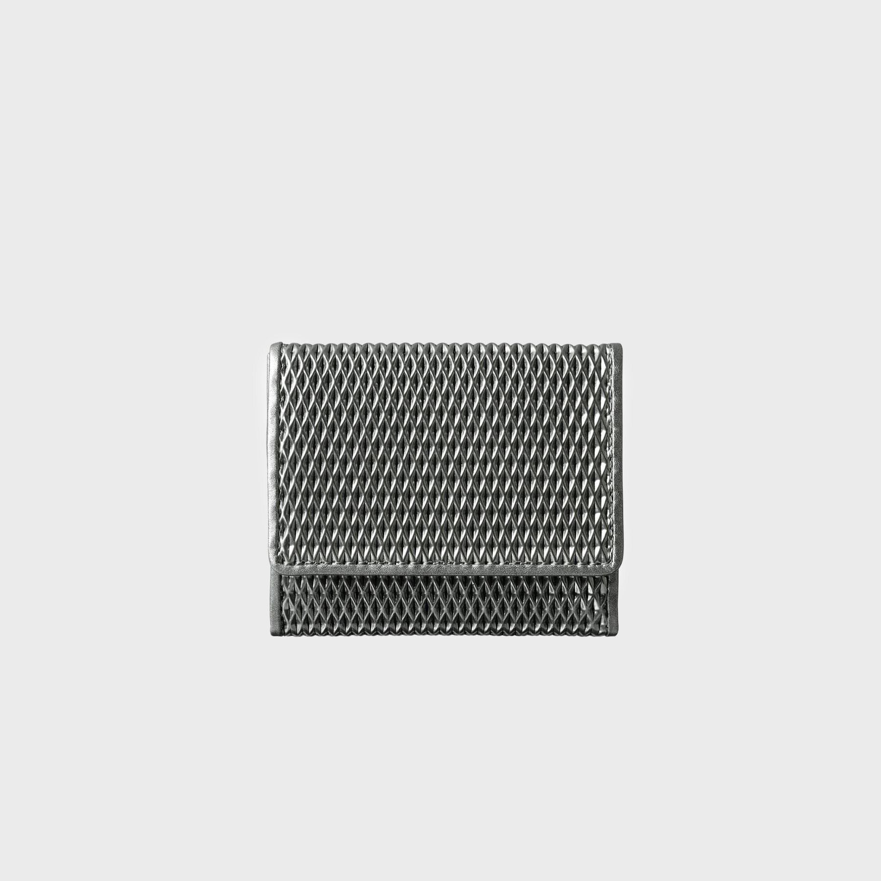 HIROKO HAYASHI「CATENA（カテーナ）薄型ミニ財布」|財布|ブラックシルバー(0