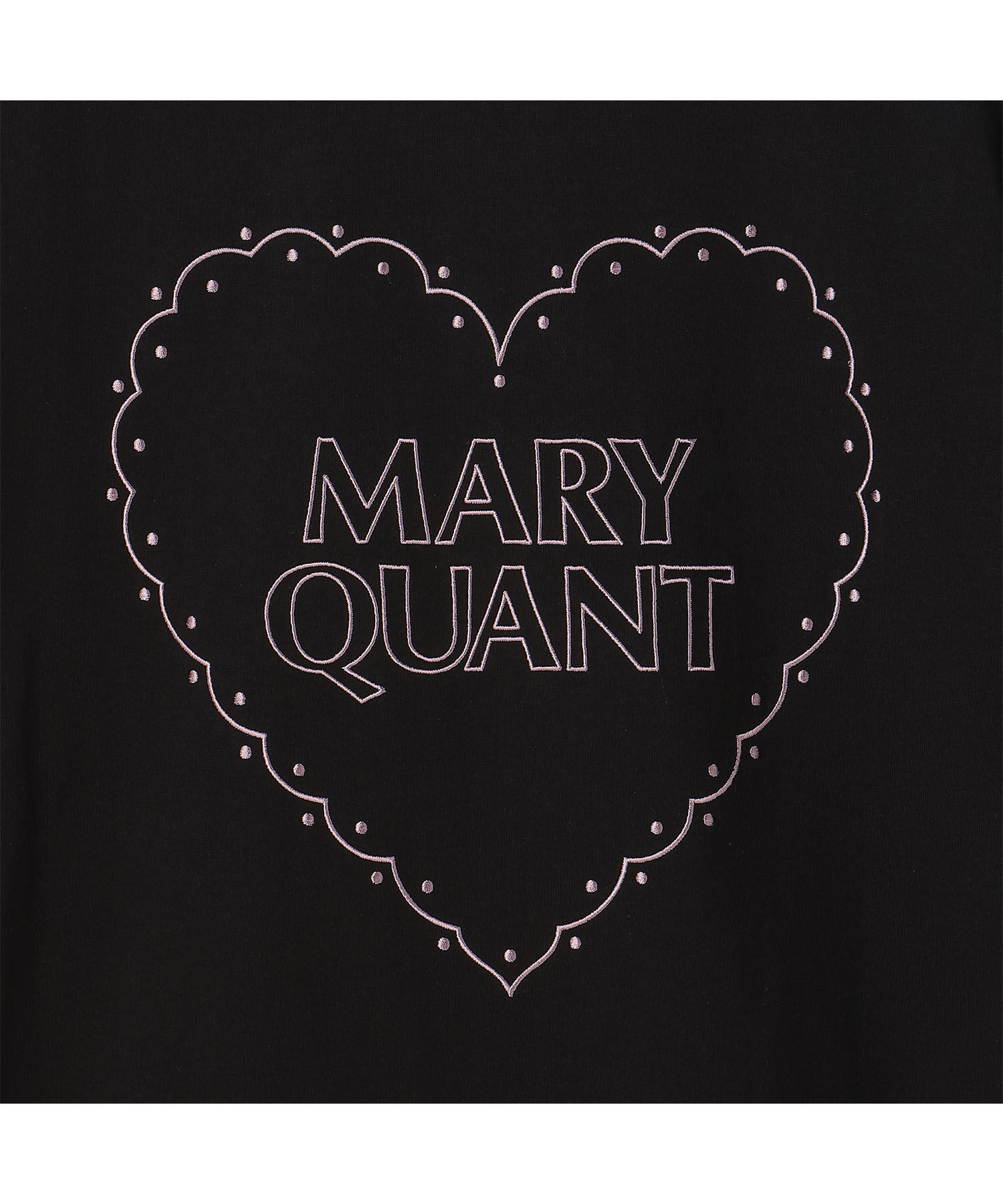 MARY QUANT「バックハート Tシャツ」|Tシャツ・カットソー|