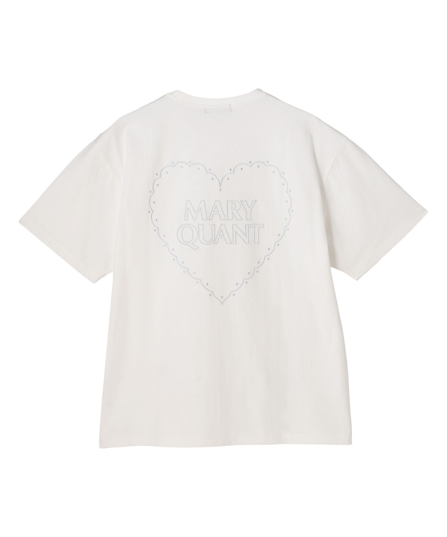 MARY QUANT「バックハート Tシャツ」|Tシャツ・カットソー|