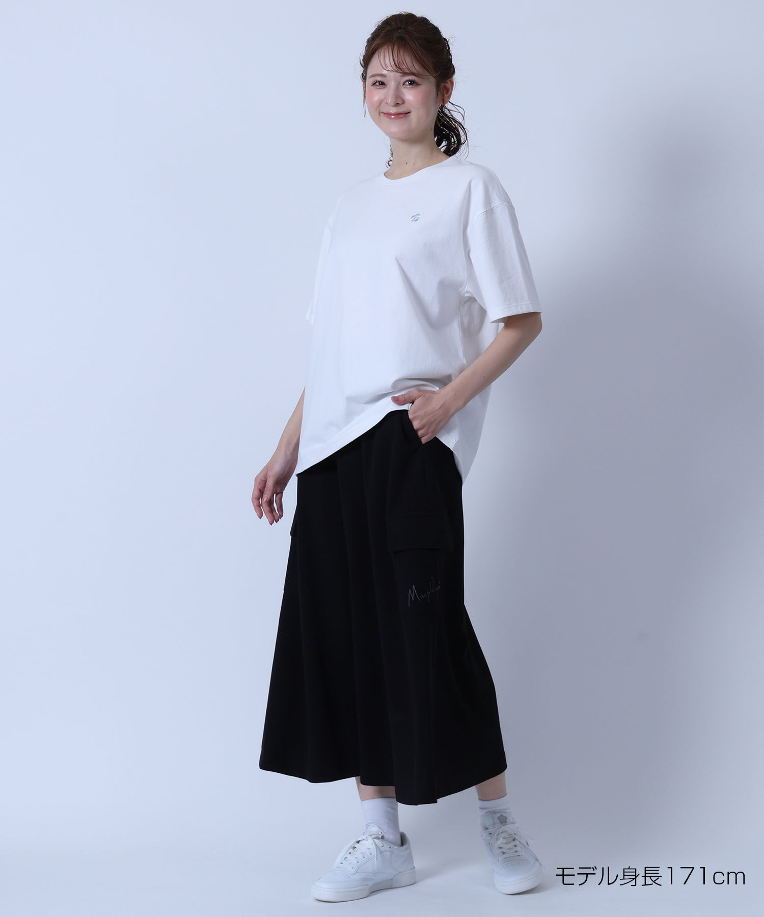 MARY QUANT「バックハート Tシャツ」|Tシャツ・カットソー|