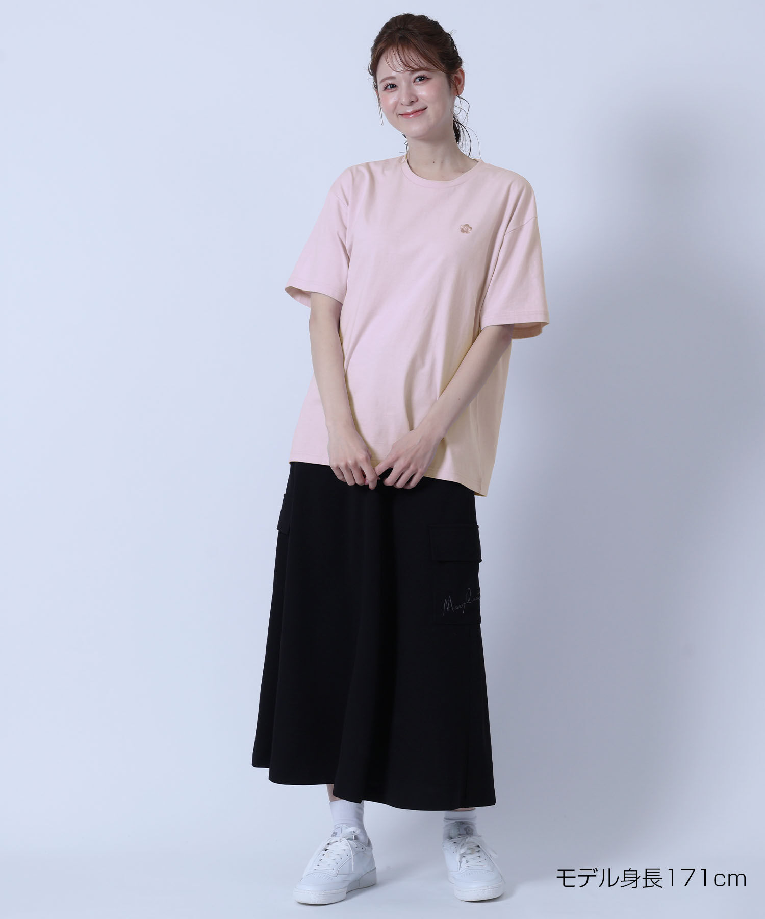 MARY QUANT「バックハート Tシャツ」|Tシャツ・カットソー|