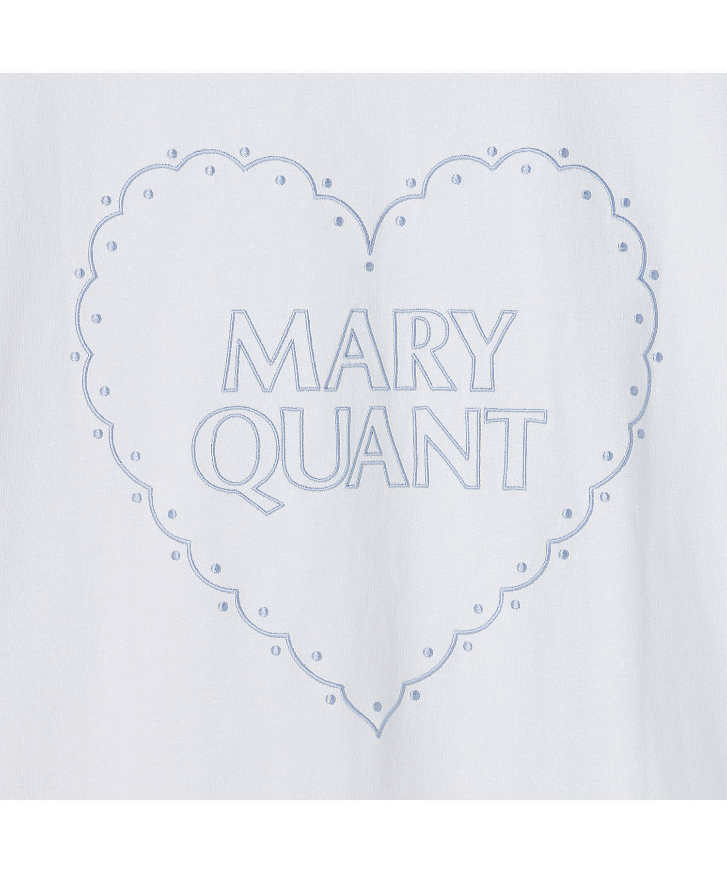 MARY QUANT「バックハート Tシャツ」|Tシャツ・カットソー|