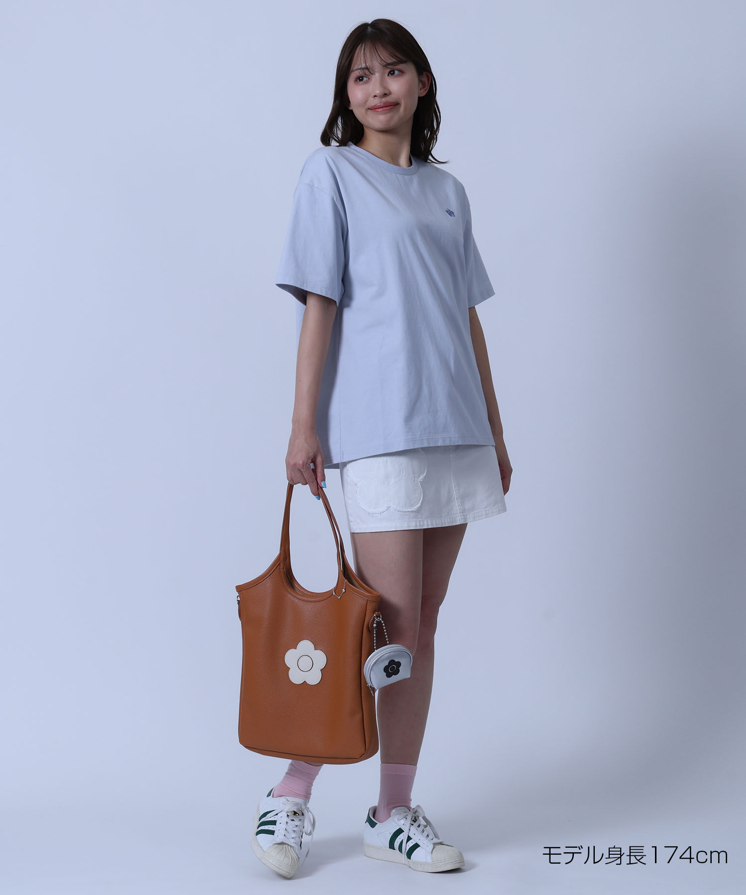 MARY QUANT「バックハート Tシャツ」|Tシャツ・カットソー|
