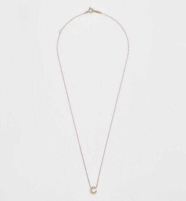 agete「K10ダイヤモンドネックレス（0.05ct）」|ネックレス|