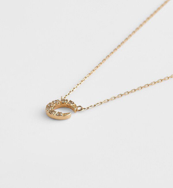 agete「K10ダイヤモンドネックレス（0.05ct）」|ネックレス|