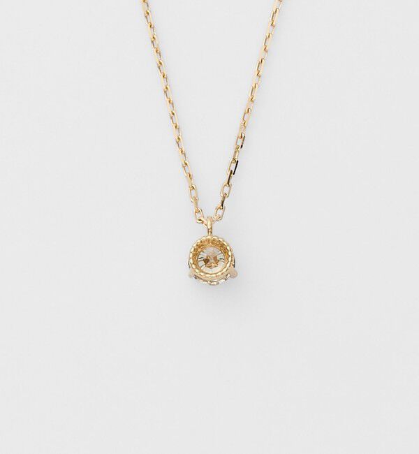 agete「K18ダイヤモンドネックレス（0.1ct）」|ネックレス|