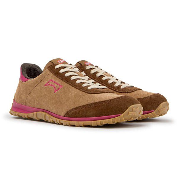 CAMPER「[カンペール] DRIFT WALK / レザースニーカー」|スニーカー|キャメル