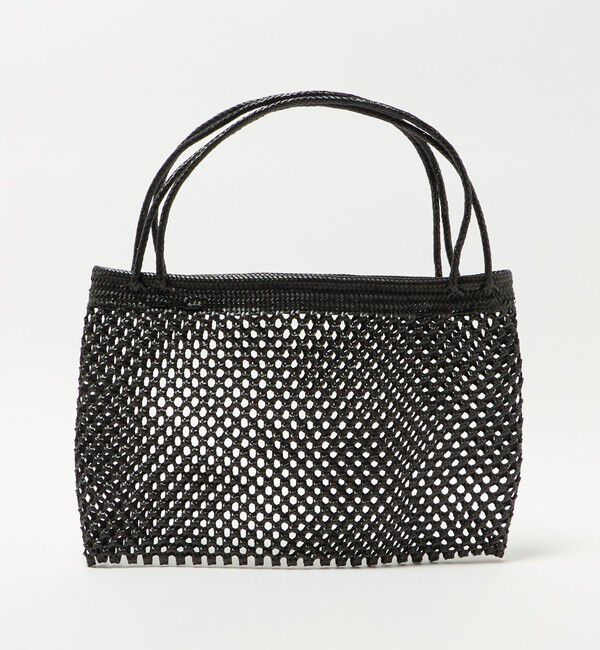 ODETTE E ODILE「＜Diminutivo＞ スカシアミメッシュ L」|かごバッグ|