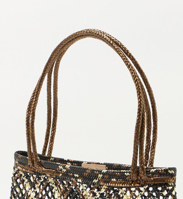 ODETTE E ODILE「＜Diminutivo＞ スカシアミメッシュ L」|かごバッグ|