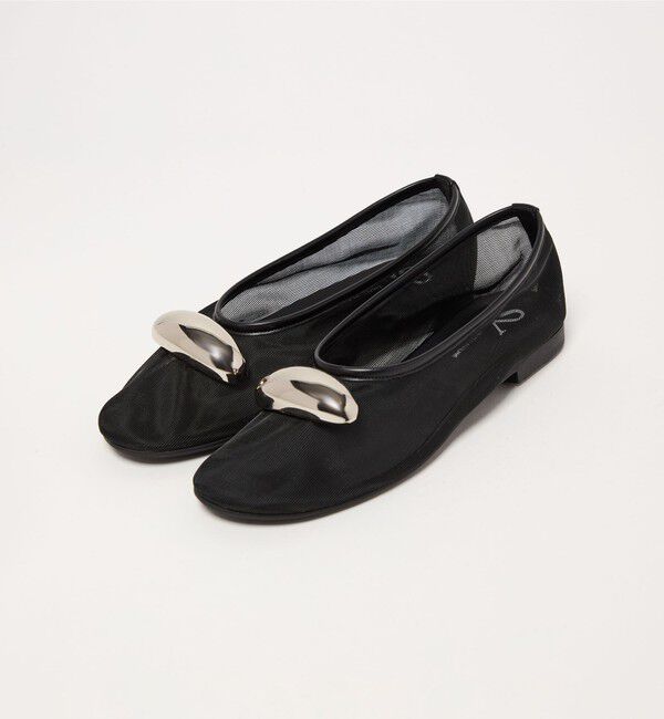 ODETTE E ODILE「＜SY＞ビッグメタルシースルー フラット15&uarr;」|バレエシューズ|