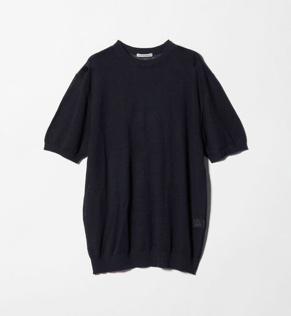 UNITED ARROWS「リネン/コットン ニット Tシャツ」|Tシャツ・カットソー|