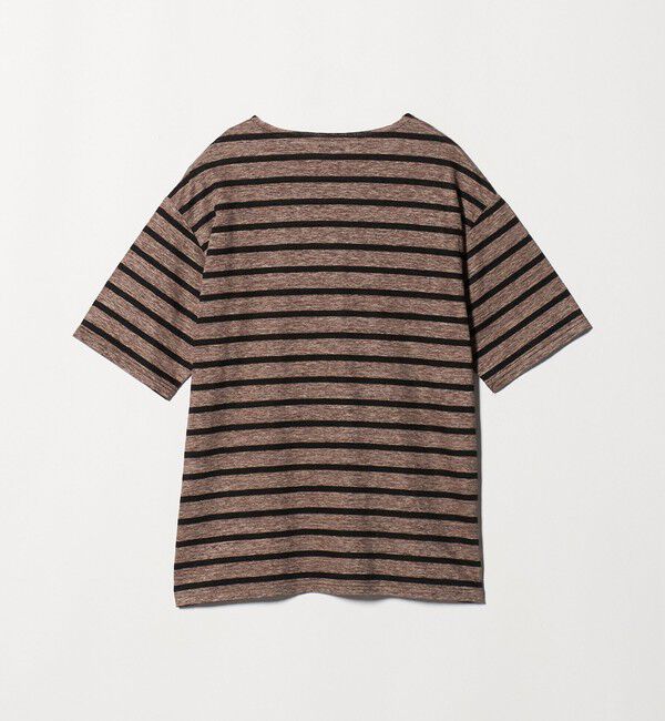 UNITED ARROWS「＜Camoshita＞リネン ボーダーTシャツ」|Tシャツ・カットソー|