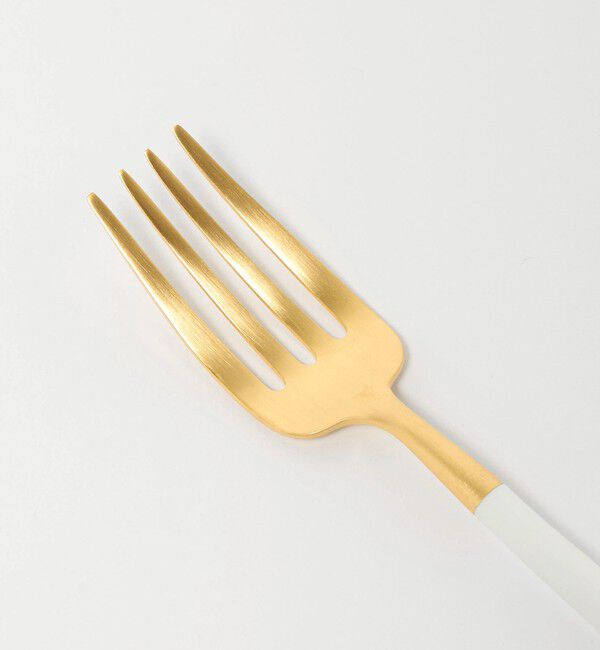 Style for Living「＜CUTIPOL＞GOA White/Gold デザートフォーク」|食器・キッチングッズ|