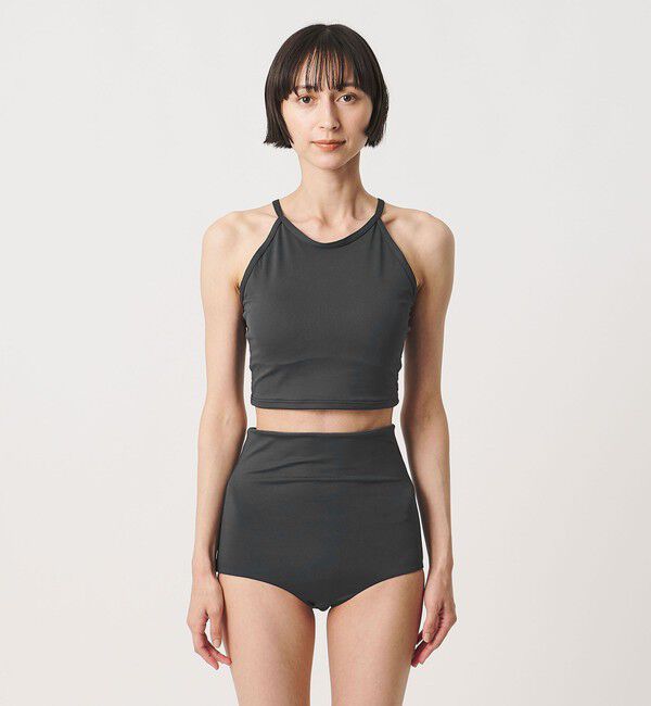 UNITED ARROWS「＜TO UNITED ARROWS＞P/PU スイムトップ」|ビキニトップス|