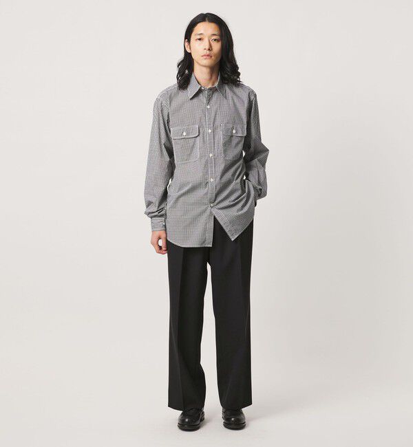 UNITED ARROWS「＜District＞ダブルポケット レギュラーカラー シャツ」|シャツ・ブラウス|