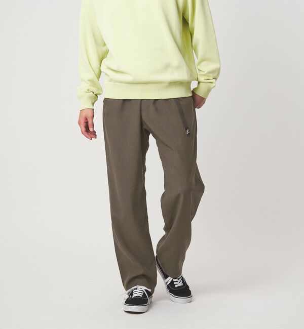 UNITED ARROWS green label relaxing「【別注】＜Gramicci＞麻 ブレンド ワイドテーパード イージーパンツ」|その他|