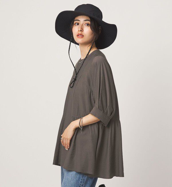 UNITED ARROWS green label relaxing「エアリー ボリューム ブラウス」|シャツ・ブラウス|