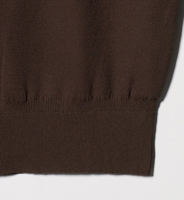 UNITED ARROWS green label relaxing「ブライトシアー ノースリーブ ニット」|ニット・セーター|