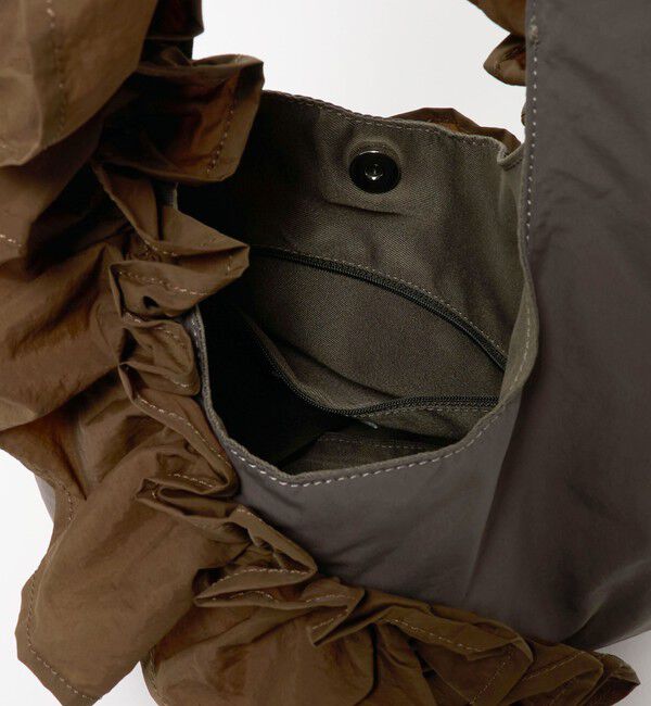 UNITED ARROWS green label relaxing「フリルワンショルダー トートバッグ」|ショルダー・メッセンジャー|