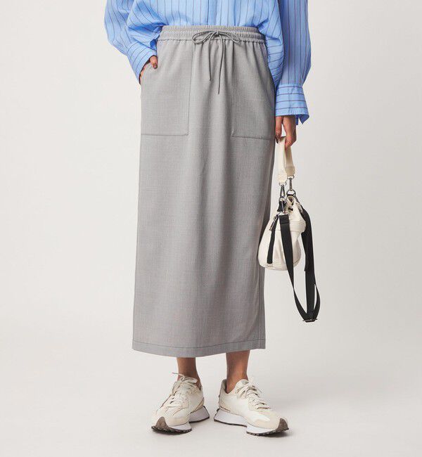 UNITED ARROWS green label relaxing「［size SHORT/TALLあり］オルマイ ツイル タイト スカート」|タイト|MD.GRAY