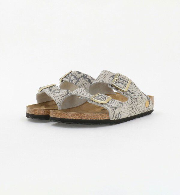 UNITED ARROWS green label relaxing「【国内EXCLUSIVE】＜BIRKENSTOCK＞アリゾナ プリント スネーク サンダル」|サンダル|