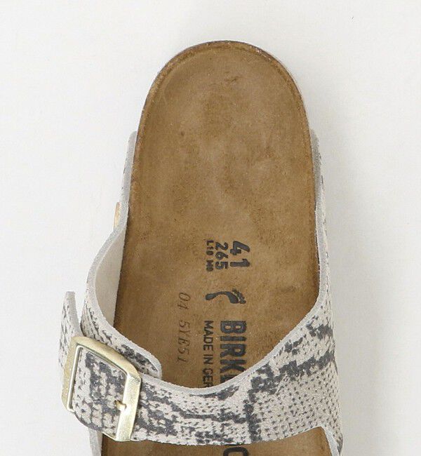 UNITED ARROWS green label relaxing「【国内EXCLUSIVE】＜BIRKENSTOCK＞アリゾナ プリント スネーク サンダル」|サンダル|