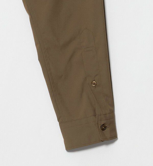 UNITED ARROWS green label relaxing「【WEB限定】JUST fit コットンライク ポリエステル 長袖 シャツ」|シャツ・ブラウス|