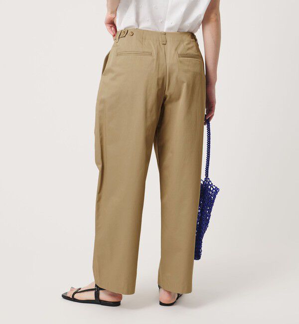 BEAUTY&YOUTH UNITED ARROWS「【WEB限定】バレルワイドチノパンツ ウォッシャブル」|チノ|