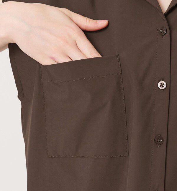 BEAUTY&YOUTH UNITED ARROWS「【WEB限定 Wardrobe DAILY MINIMAL】オープンカラーシャツ＆イージーパンツ 接触冷感 UVカット はっ水」|オールインワン|