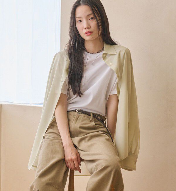 BEAUTY&YOUTH UNITED ARROWS「【WEB限定 Wardrobe DAILY MINIMAL】ドルマンスリーブ Tシャツ」|Tシャツ・カットソー|