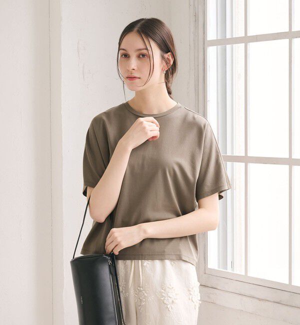 BEAUTY&YOUTH UNITED ARROWS「【WEB限定 Wardrobe DAILY MINIMAL】ドルマンスリーブ Tシャツ」|Tシャツ・カットソー|