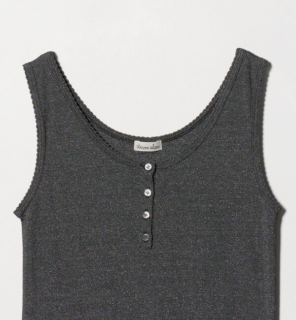 STEVEN ALAN「＜Steven Alan＞ラメジャージー タンクトップ」|Tシャツ・カットソー|
