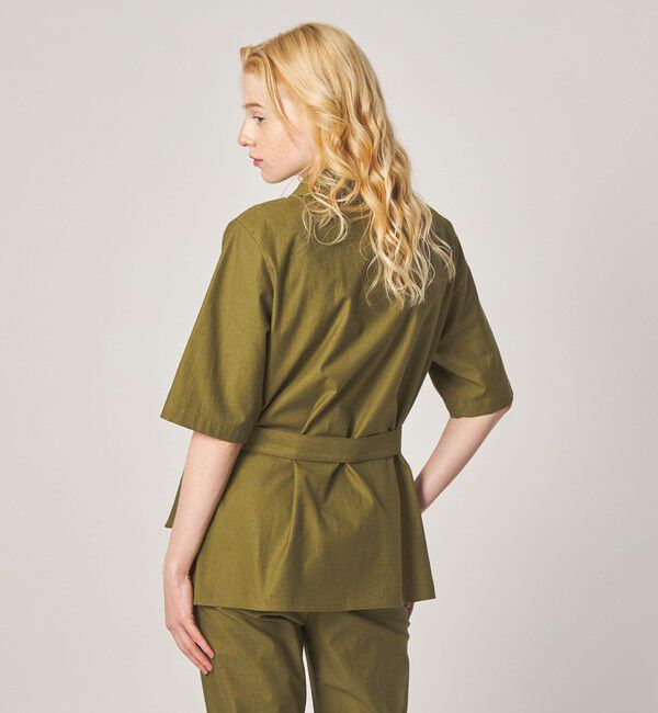 STEVEN ALAN「＜Steven Alan＞コットン サファリ シャツ」|シャツ・ブラウス|