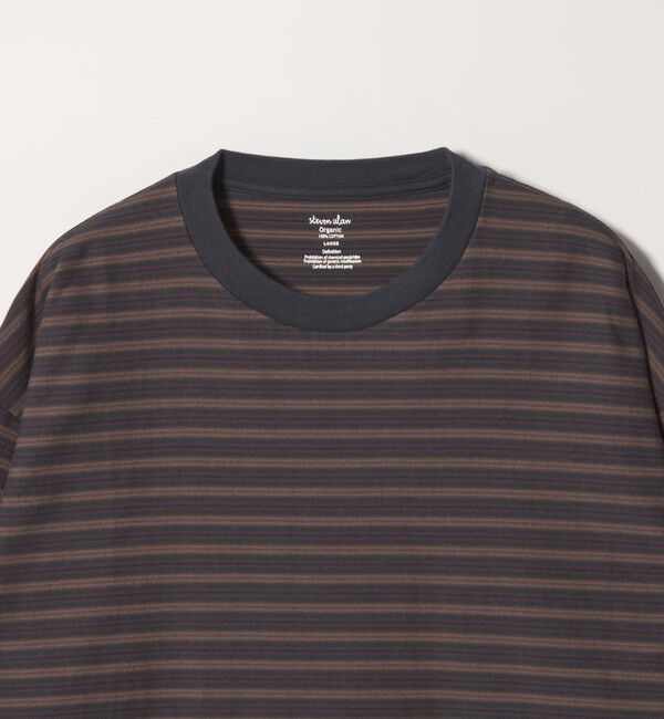 STEVEN ALAN「＜Steven Alan＞ オーガニックコットン ボーダー カットソー」|Tシャツ・カットソー|