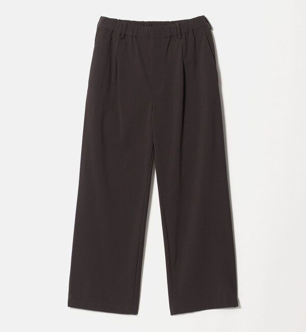 BEAUTY&YOUTH UNITED ARROWS「360&deg;MASTER 1プリーツ ストレート イージーパンツ NO.8 セットアップ対応 撥水 ストレッチ ウォッシャブル」|チノ|