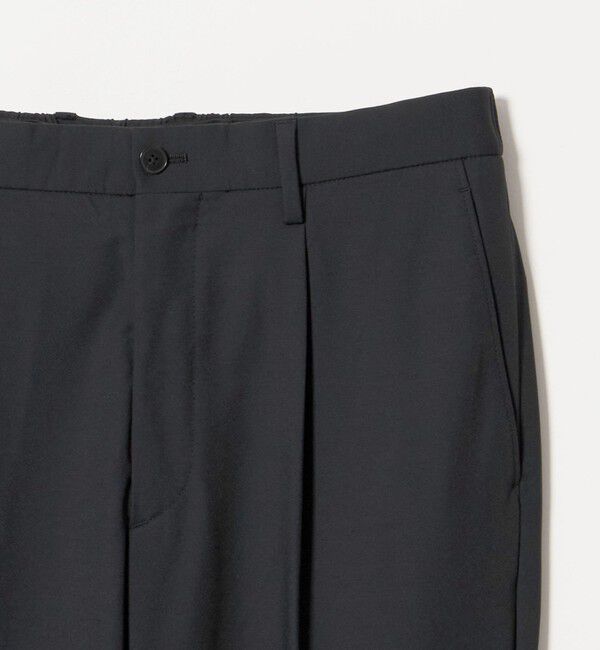 BEAUTY&YOUTH UNITED ARROWS「MIXED-WOOL イージー スラックス NO.5 タテヨコストレッチ ウォッシャブル セットアップ対応」|チノ|
