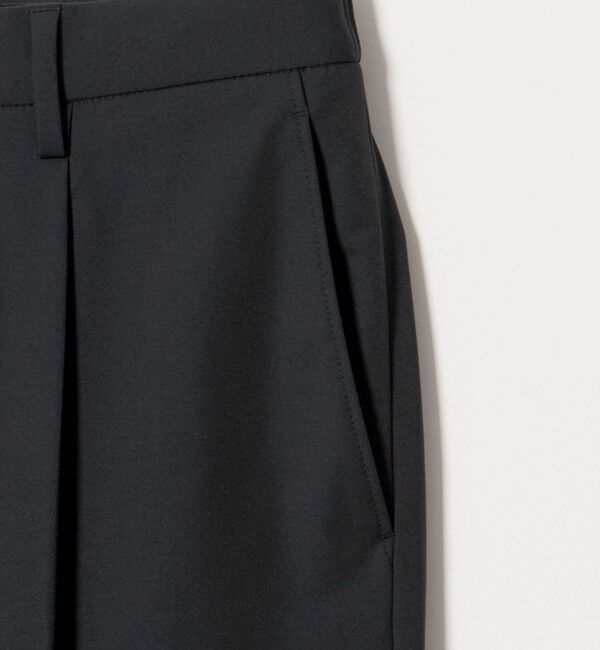 BEAUTY&YOUTH UNITED ARROWS「MIXED-WOOL イージー スラックス NO.5 タテヨコストレッチ ウォッシャブル セットアップ対応」|チノ|
