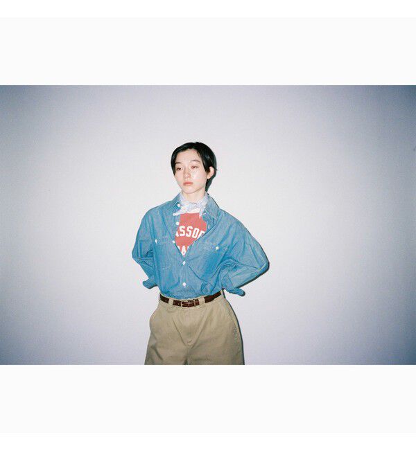BEAMSBOY「【別注】BUZZ RICKSON'S / シャンブレー ロングスリーブ シャツ」|シャツ・ブラウス|