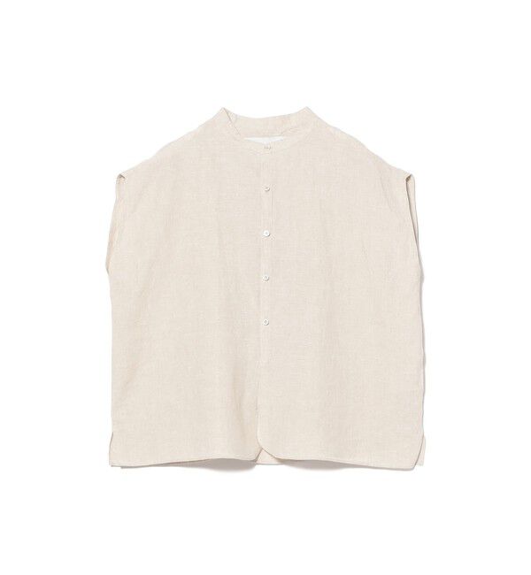 Demi-Luxe BEAMS 「TICCA / リネン フレンチスリーブ シャツ」|シャツ・ブラウス|