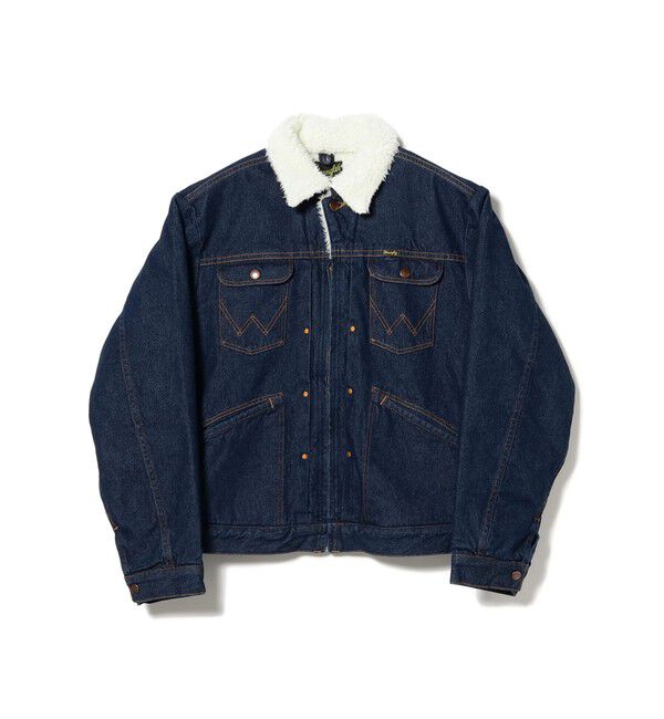 BEAMS「【別注】Wrangler / 24MJZ ボアジャケット」|ブルゾン・スタジャン|