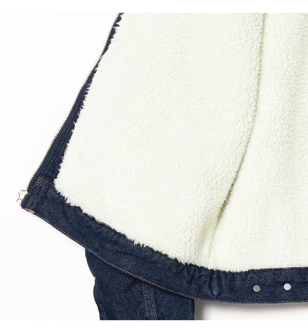 BEAMS「【別注】Wrangler / 24MJZ ボアジャケット」|ブルゾン・スタジャン|