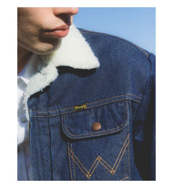 BEAMS「【別注】Wrangler / 24MJZ ボアジャケット」|ブルゾン・スタジャン|