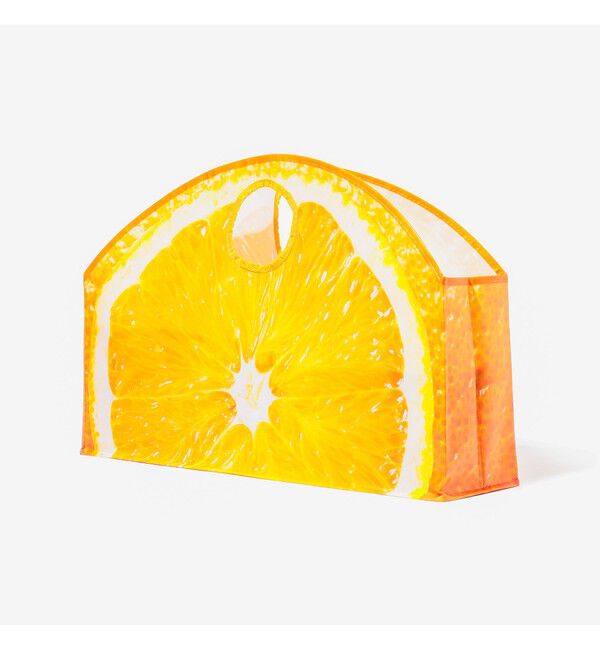 bPr BEAMS「Esschert Design / BIG FRUIT トートバッグ」|ポーチ|ORANGE
