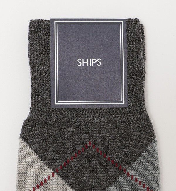 SHIPS「SHIPS: アーガイル ソックス」|ソックス|
